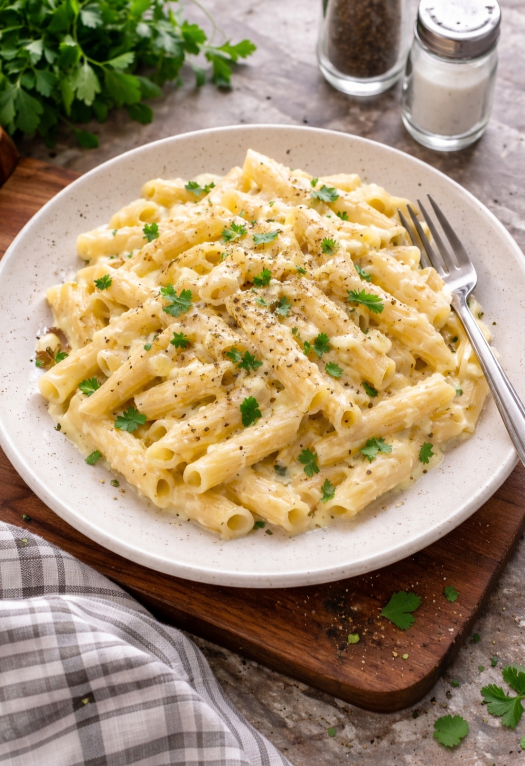 Kremalı Makarna Tarifi