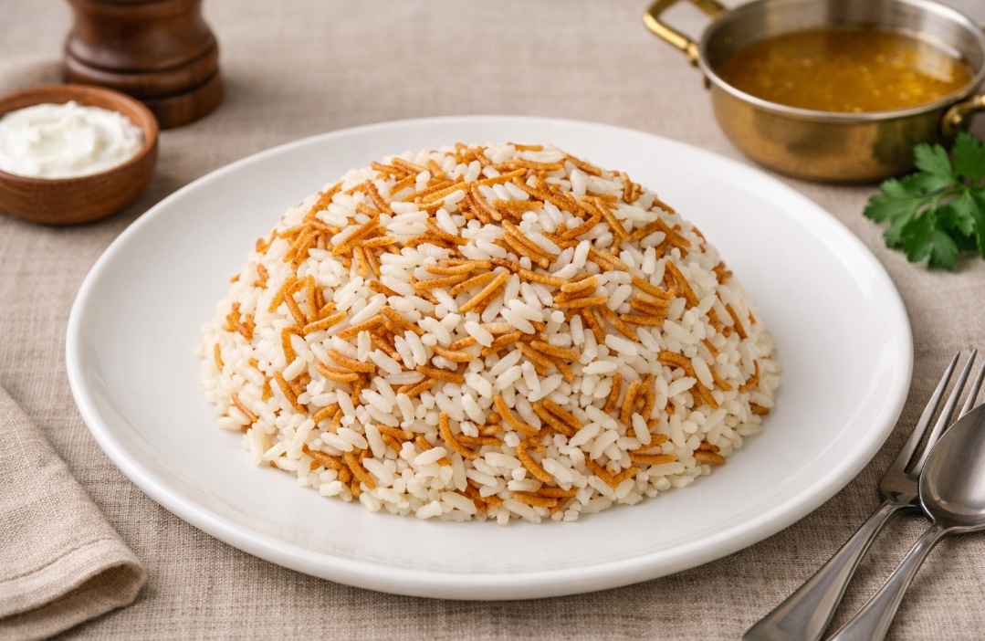 Tel Şehriyeli Pirinç Pilavı