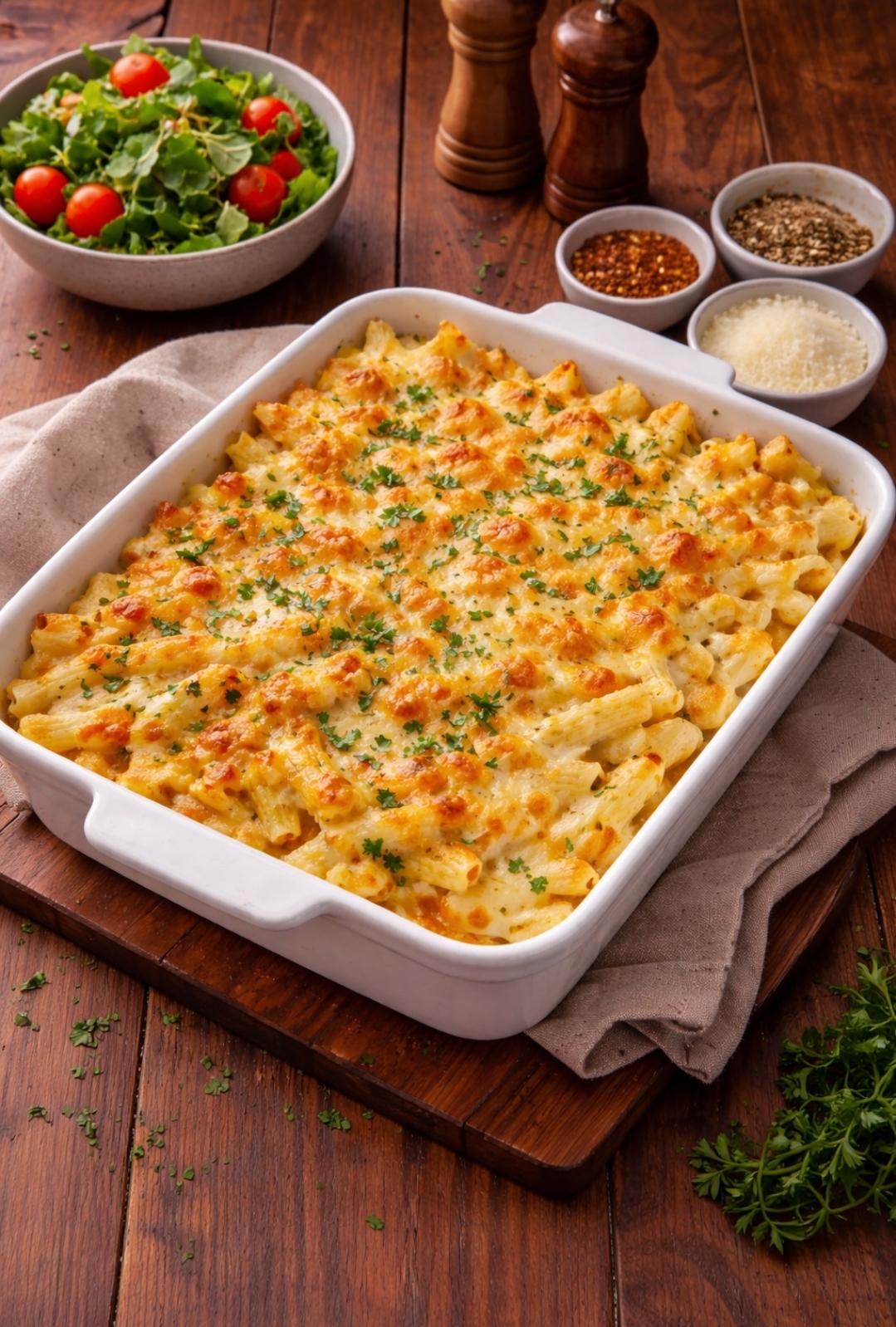 Beşamel Soslu Fırın Makarna