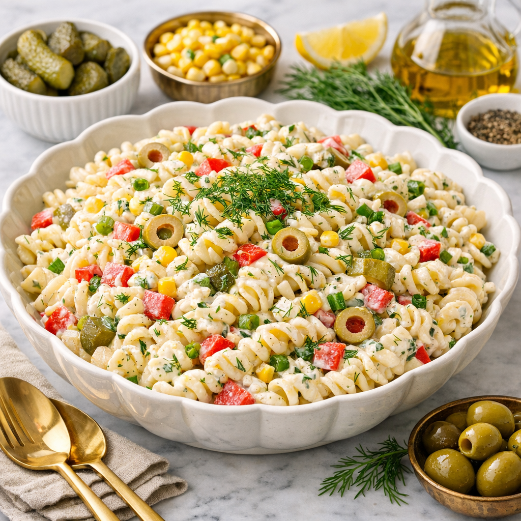 Klasik Makarna Salatası Tarifi